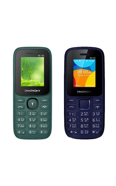 Symphony Bl102 Dual sim feature 1700mah battery