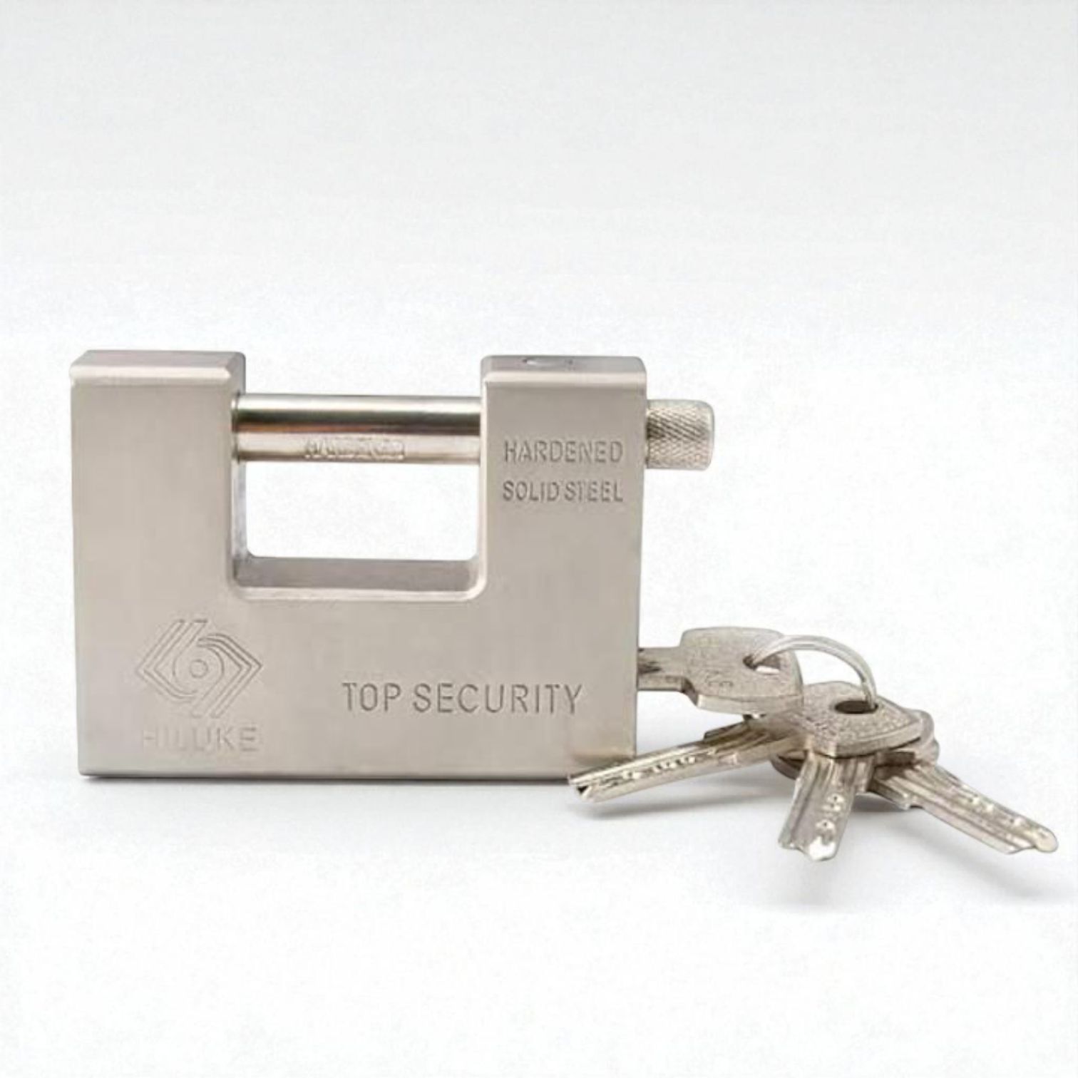 Trus-Lock 94mm Top Security Padlock – Hardened Solid Steel Heavy-Duty ...
