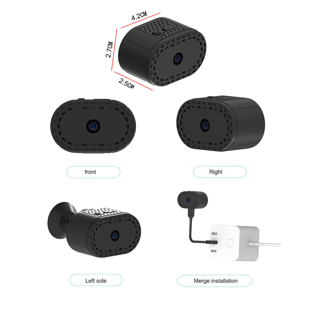 Mini Cameras Wireless WiFi Remote Monitor Camera Super Small P2P Smart camera Home security Tiny IP Camera. 