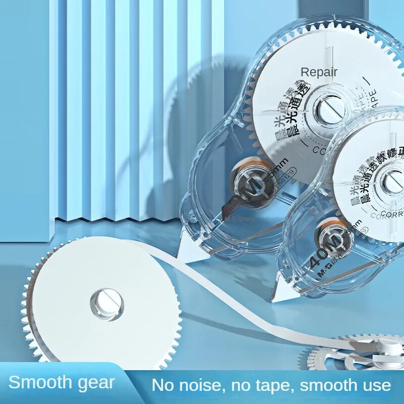 M&G Large Capacity Correction Tape Multi-Specification Coated Student Use Affordable White Tape Core 100m/5 PCs. 