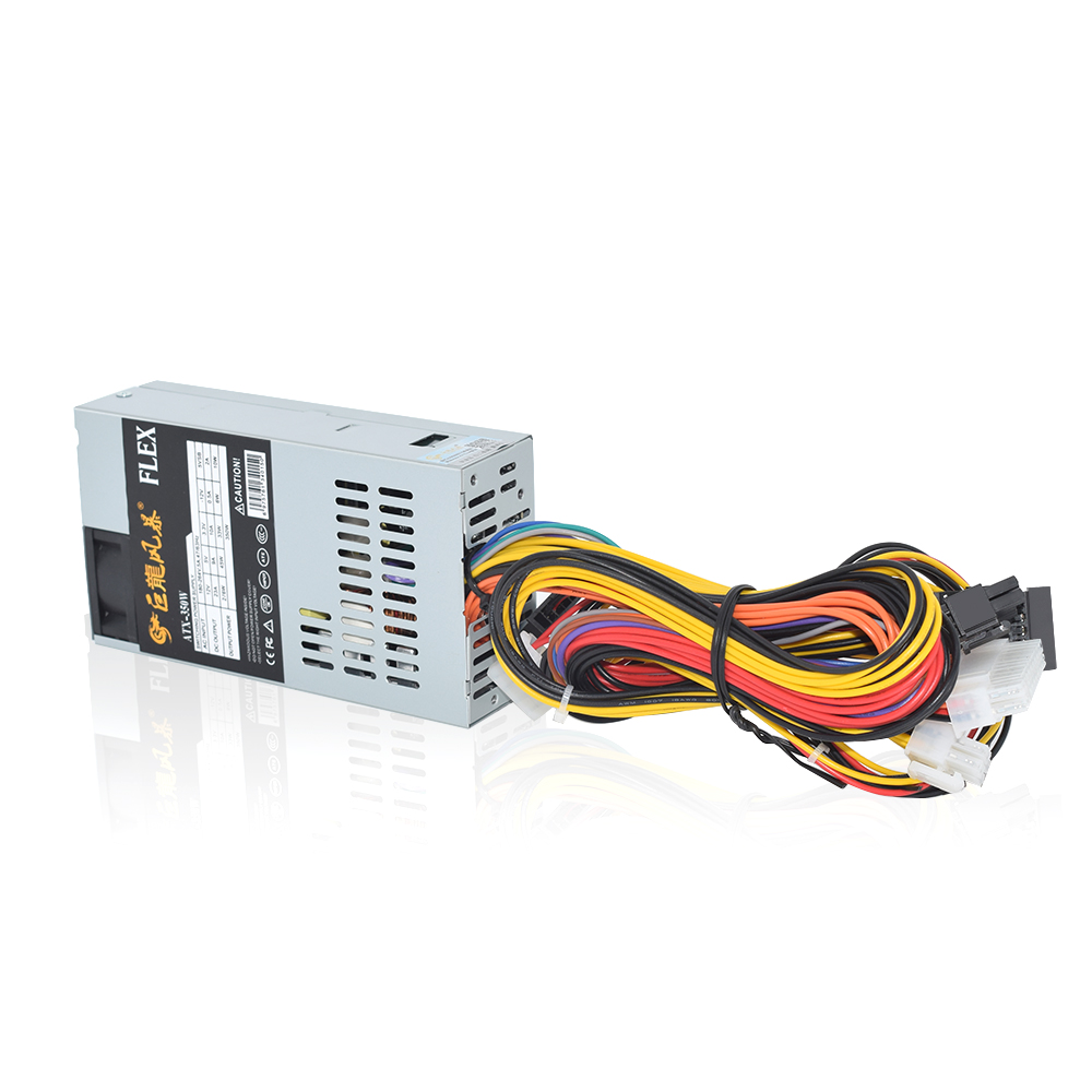 JULONGFENGBAO New ATX 350W PSU For NAS POS Cash Register Machine 180-264V 24Pin For Mini ITX Case Small 1U Flex PC Power Supply. 