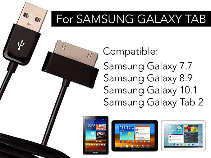 1m/2m USB Data Cable Charger Cable for samsung galaxy tab 2 3 Tablet 10.1 P3100 / P3110 / P5100 / P5110/N8000/P1000. 