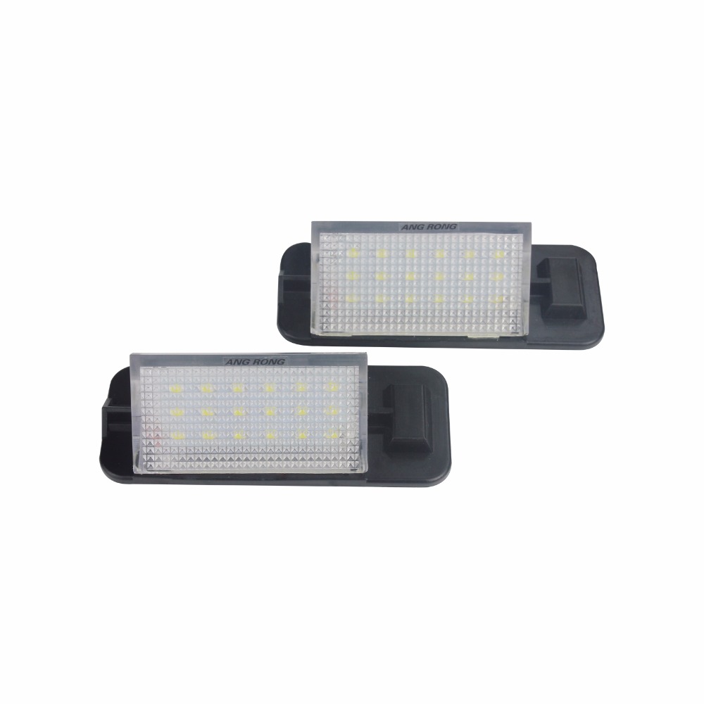 ANGRONG 2x Canbus White LED License Number Plate Light No Error For BMW 3 Series E36 M3 1992-1998. 