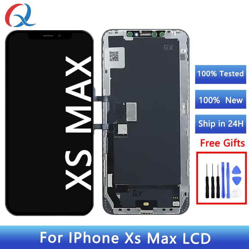Original GX Pantalla for iphone xs max screen replacement gx hard oled for iphone xs max display for iPhone Xs max lcd