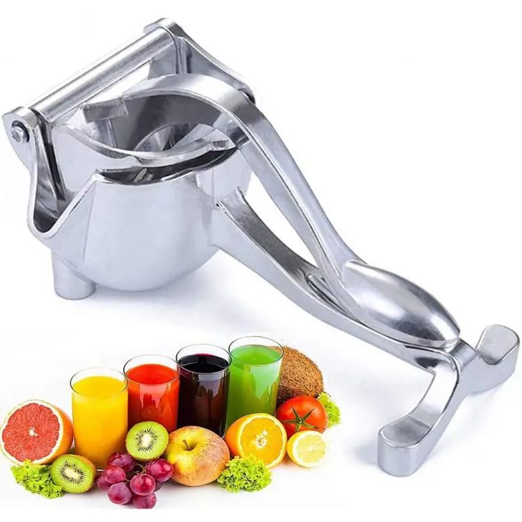 Stainless Steel Manual Hand Press Lemon Juicer Fruit Orange Citrus Juice Tool/Lebu chipa machine. 
