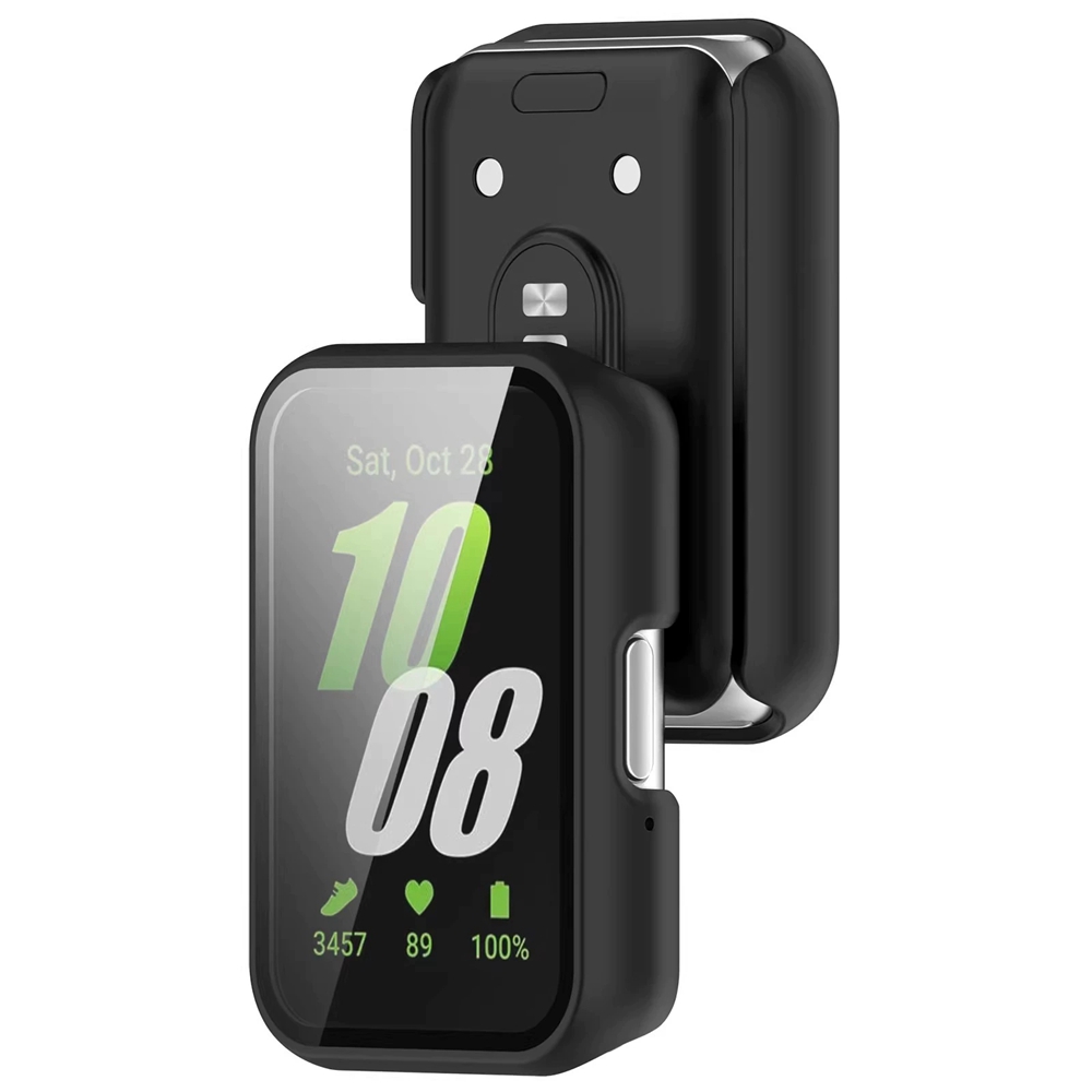 Tempered Glass Case For Samsung Galaxy Fit 3 Full Coverage Cover Screen Protector Bumper For Samsung Galaxy Fit3 Accessories. 