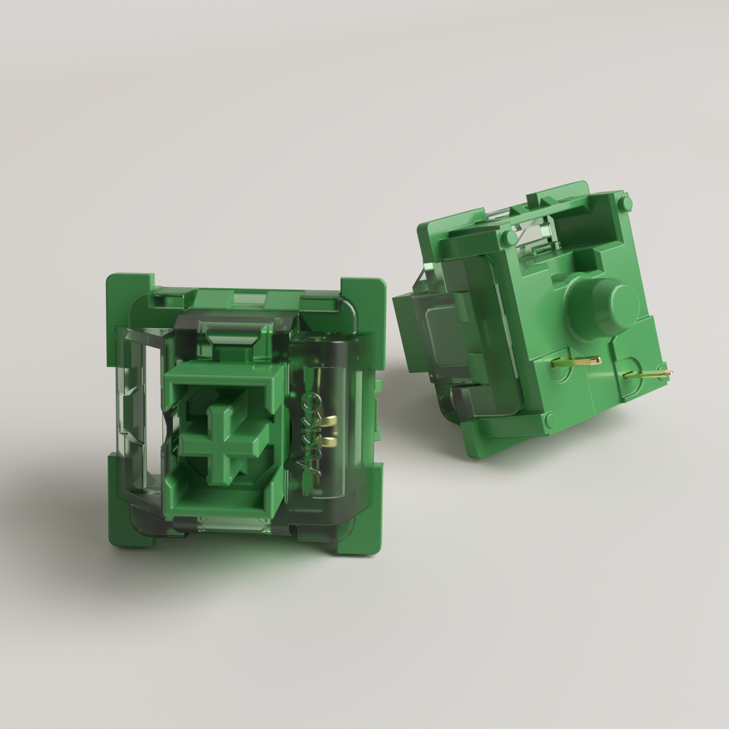 Akko V3 Pro Matcha Green Switches 3 Pin 50gf Linear Switch Compatible for MX Mechanical Keyboard (45 pcs). 