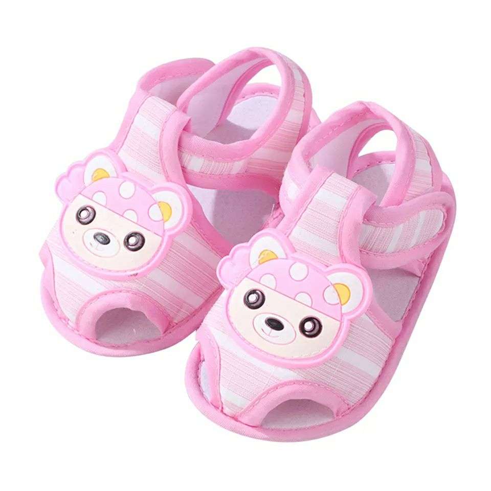 Piao Infant Baby Girls Summer Sandals With Flower Soft Sole Newborn Toddler  First Walker Crib Dress Shoes | Fruugo ZA