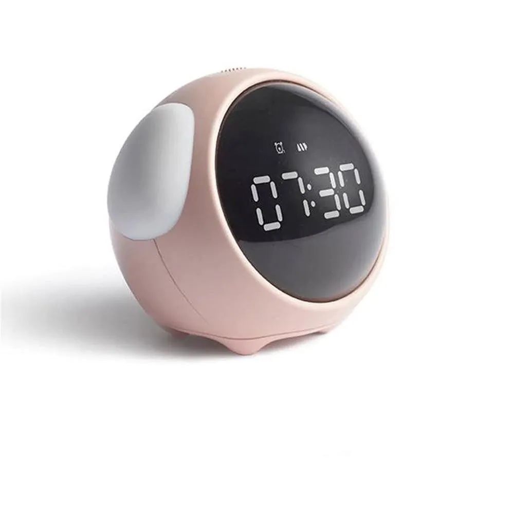 Xiaomi Cute Expression Alarm Clock With Light. 