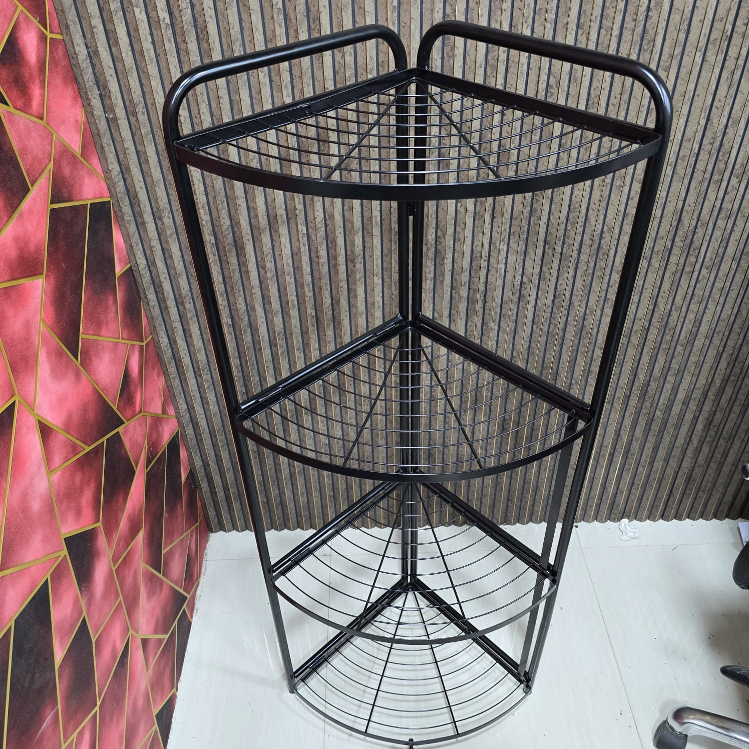 4Layer Foldable Corner Rack