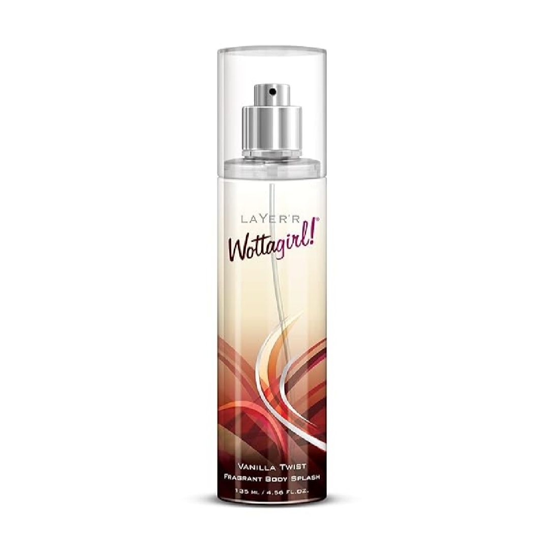 Body Splash Layer'r Wottagirl Vanilla Twist 135 Ml - Parfum Vanille Pour Femmes - Neuf