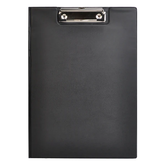 Premium PVC Double Clip Board Folder(Random Color). 