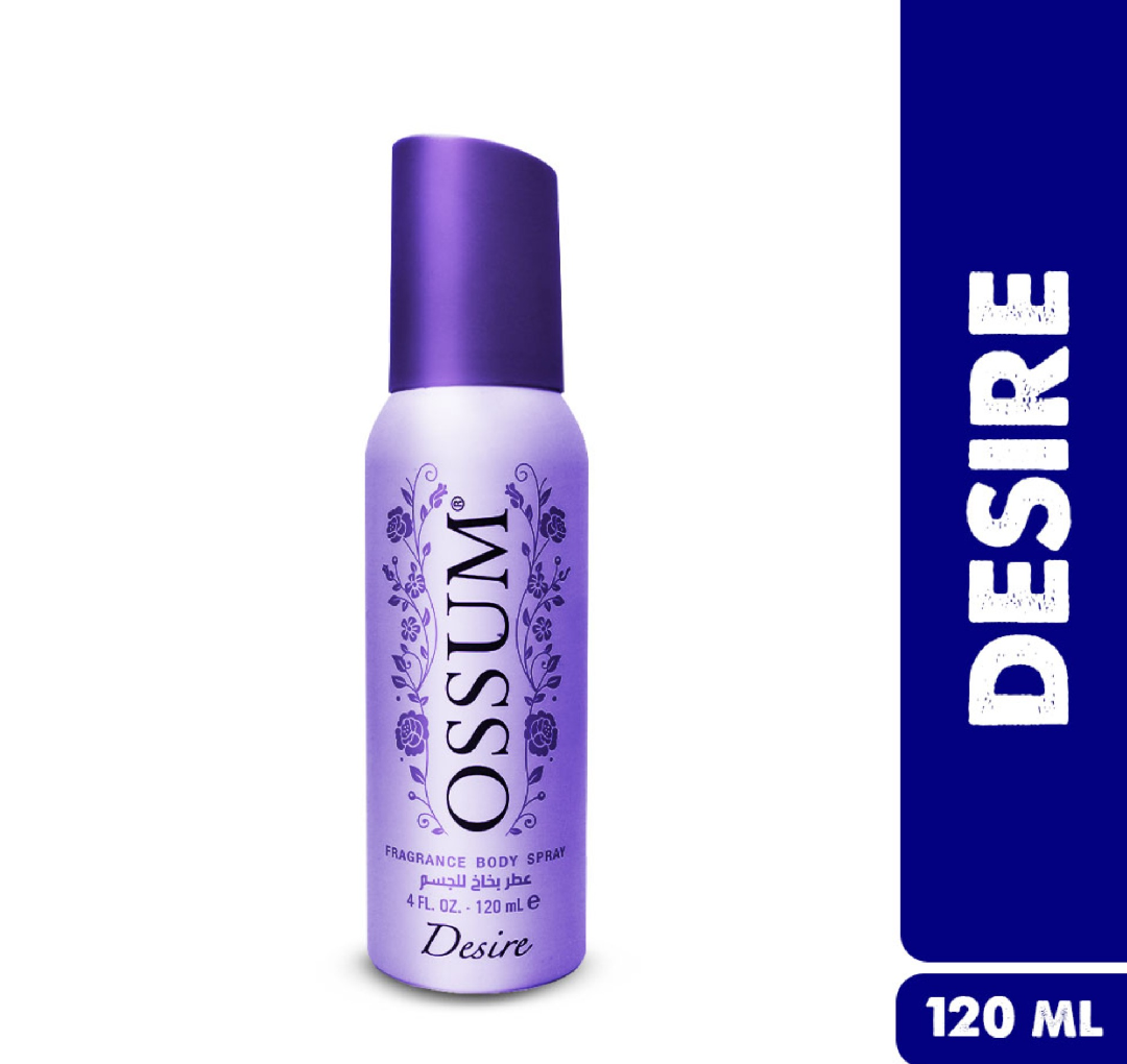 International UAE Body Spray Ossum Desire for Male/Female- 120 ml