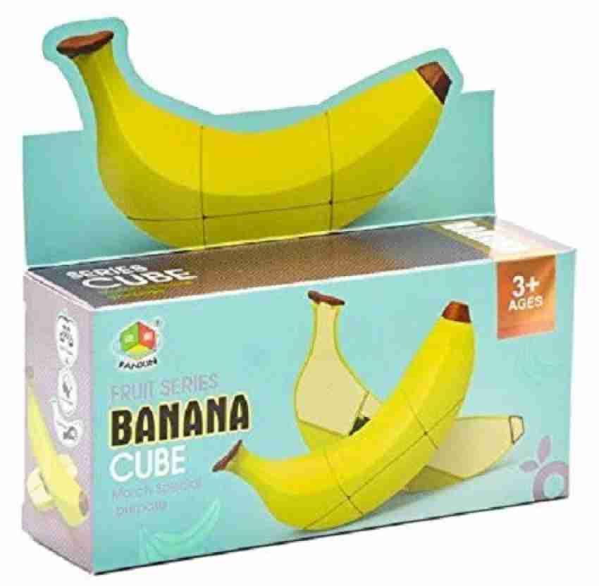 New FanXin Banana Fruit Cube Banana Magic Cube Speed Puzzle Cube Toys Gift. 