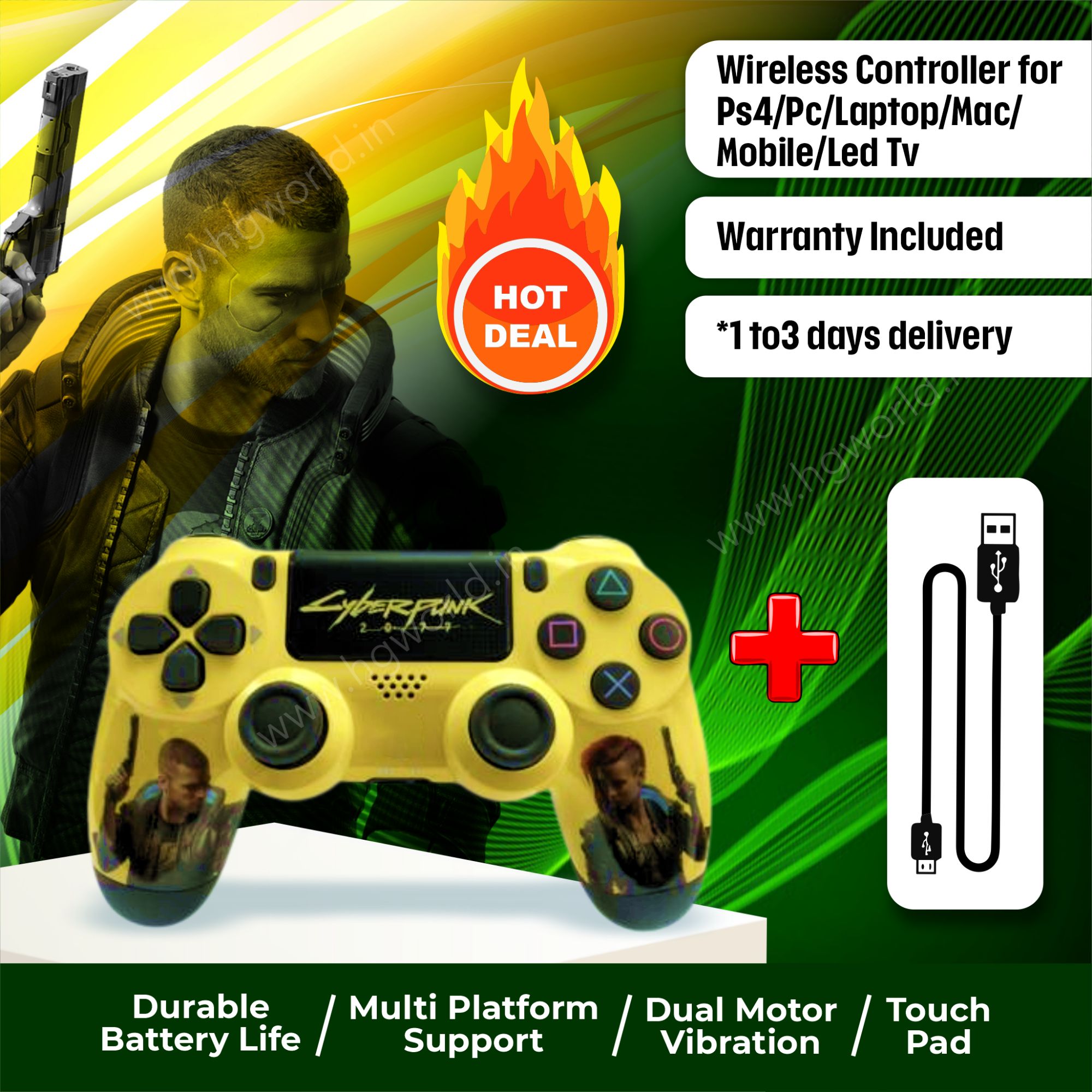 PS4 Dual shock 4 Wireless Controller for PS4. 