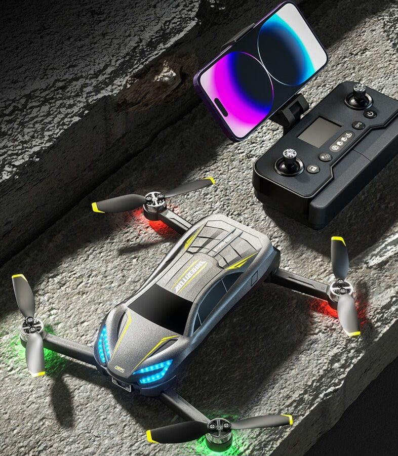 FLYING CAR DRONE 360 Obstacle Avoidance Automatic Follow Quadcopter 4K Camera Brushless Aerial Photography RC Aircraft Camera Drone