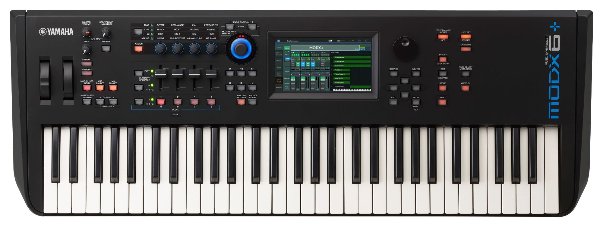 Yamaha Modx 6+ Musical Keyboard. 