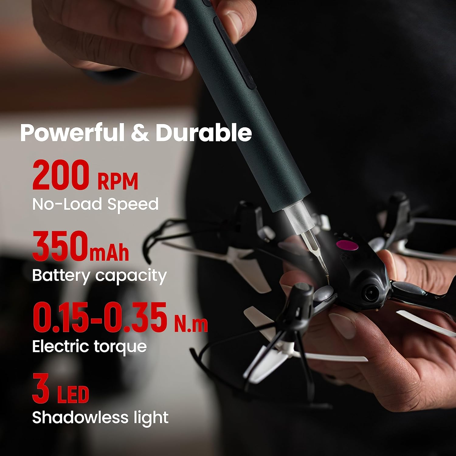 28 in 1 Precision Electric Screwdriver Set Magnetic Cordless Screwdriver with Torque Adjustment for Xiaomi iPhone Power Tools. 