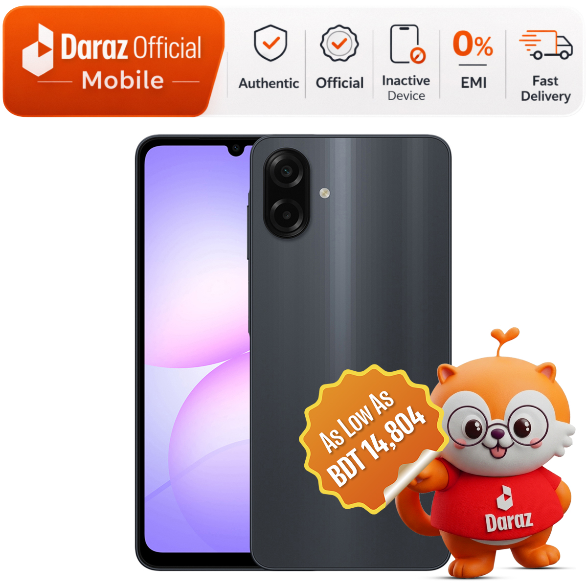 Samsung Galaxy A07 4/64GB|6.5" HD+ Display