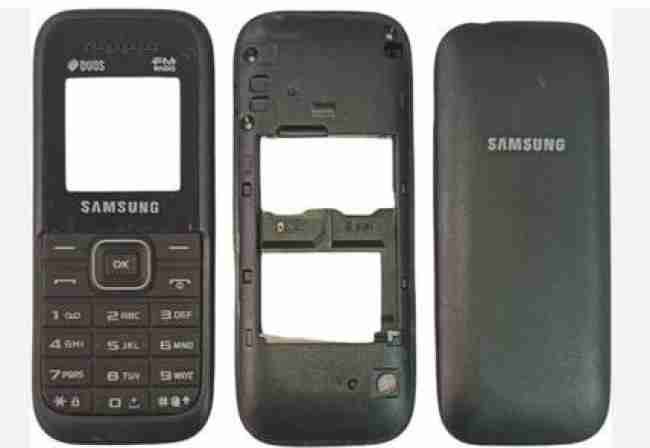 Full Body Housing Panel for Samsung B110, Samsung Guru FM Plus (SM-B110, SM-B110E)smooth keypad. 