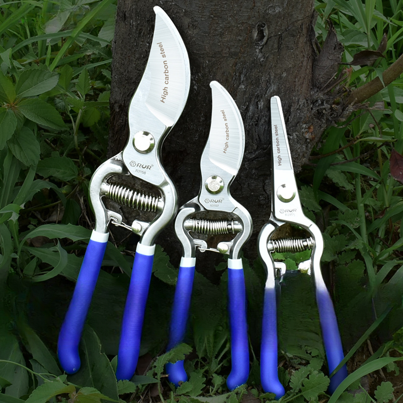 Garden scissors manual pruning SK5 suitable for pruning bonsai fruit tree branches pruning pruning gardening tools 8/10 inches. 