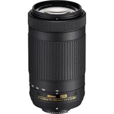 Nikon AF-P DX NIKKOR 70-300mm f/4.5-6.3G ED Camera Powerful Zoom Lens Autofocusfor DSLR Cameras - Black