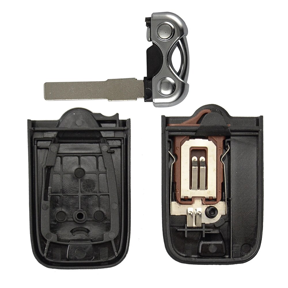 OkeyTech Car Remote Key Shell For Alfa Romeo 159 Brera 156 Spider 3 Button Housing With Insert Blade For Alfa Smart Key Fob Case. 