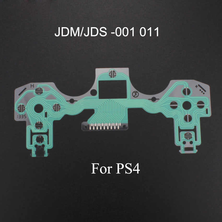 YuXi JDM JDS 001 010 011 030 040 055 for DS4 Conductive Film Keypad for PS4 Pro Slim Controller PCB Circuit Ribbon. 