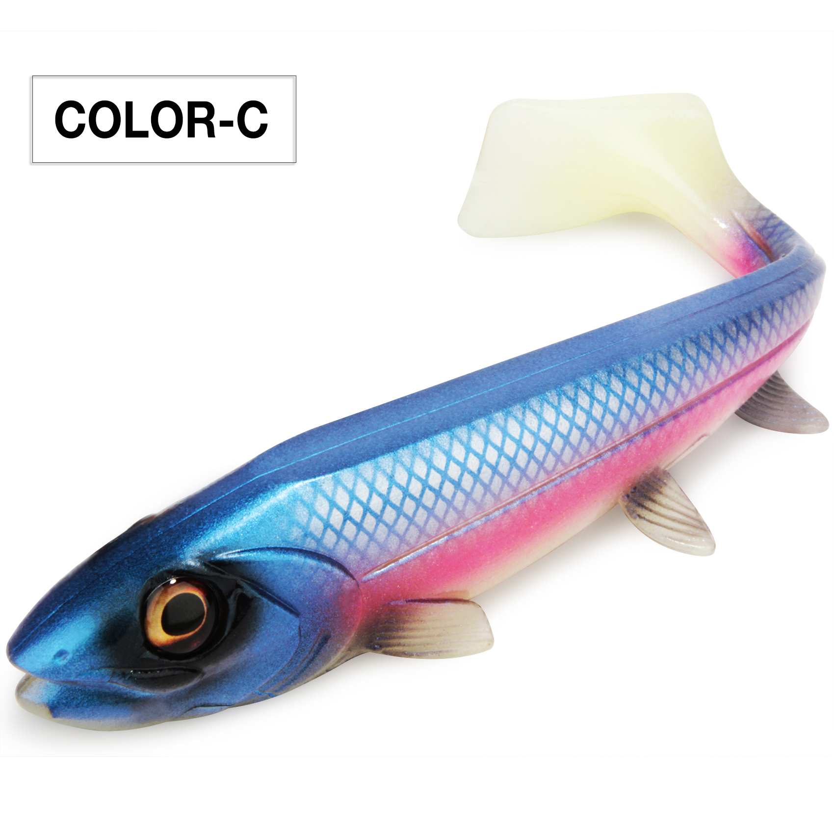 Spinpoler 14cm/18cm Shad Pike Lure Swimbait Square Tail For Pike Perch Catfish Zander Soft Artificial Bait Big Game Fishing Gear. 