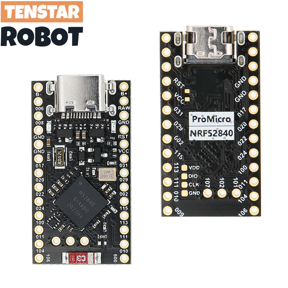 NRF52840 Development Board Compatible With Nice!Nano V2.0 Bluetooth Charging Management Pro Micro NRF52840. 