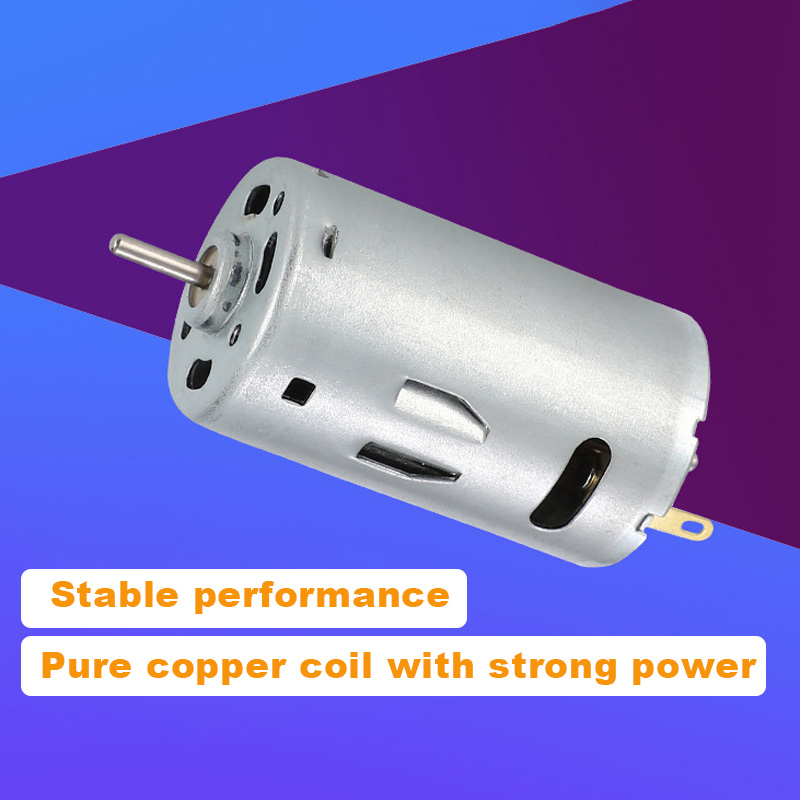 DC Motor R390 High Torque Micro Motor 390 12V Brush Motor Engine 20000RPM for Power Tools Hair Dryer Toys Screwdriver Tool. 