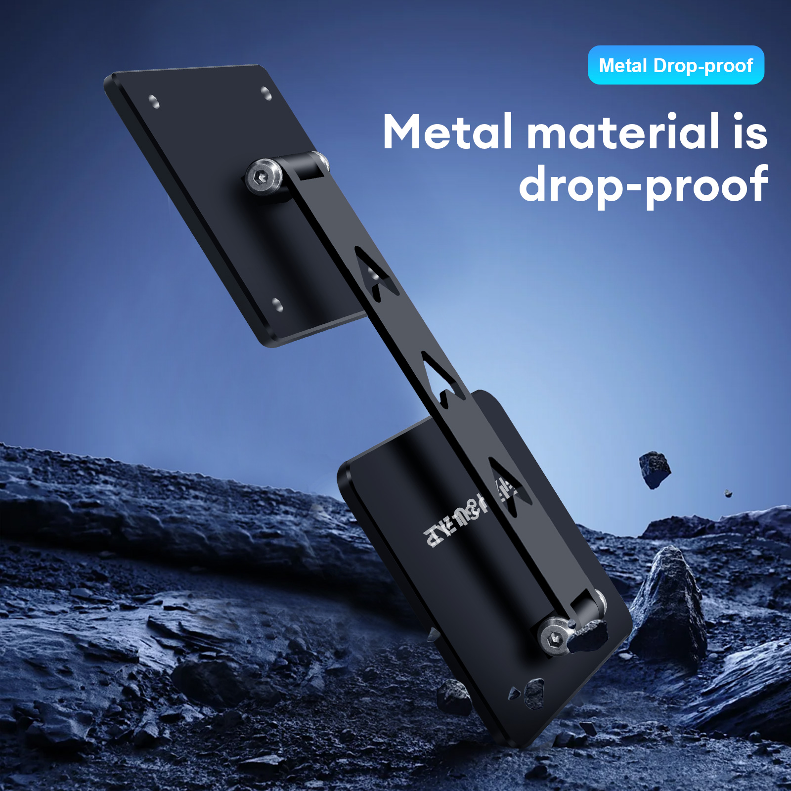 ZEUSLAP Rotating Portable Monitor Desk Metal Stand Holder For VESA Mount monitor. 
