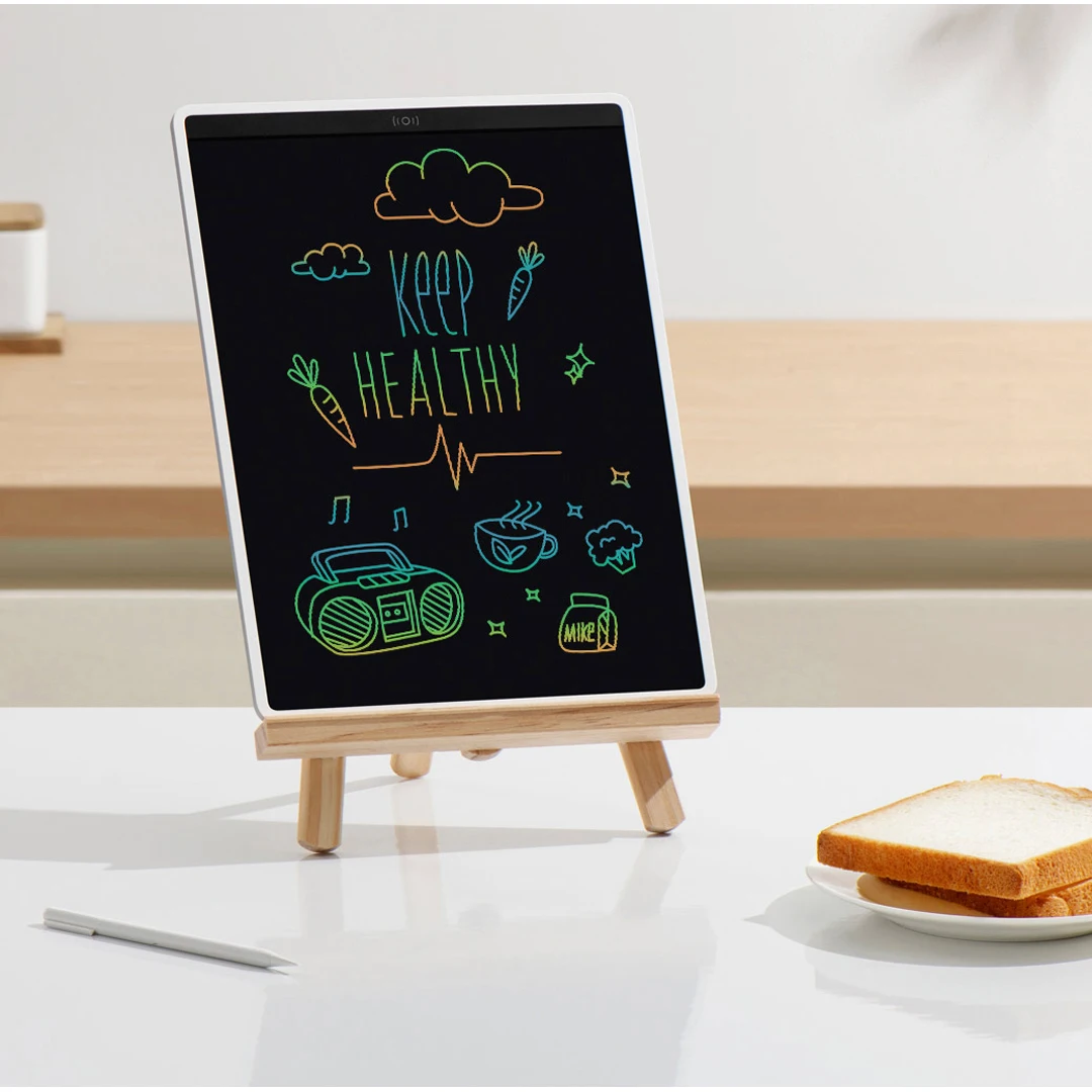 XIAOMI Mijia LCD Blackboard Color Version 10/13.5inch Coloured Handwriting No Dust and Ink Draw Study Message Board for Children. 