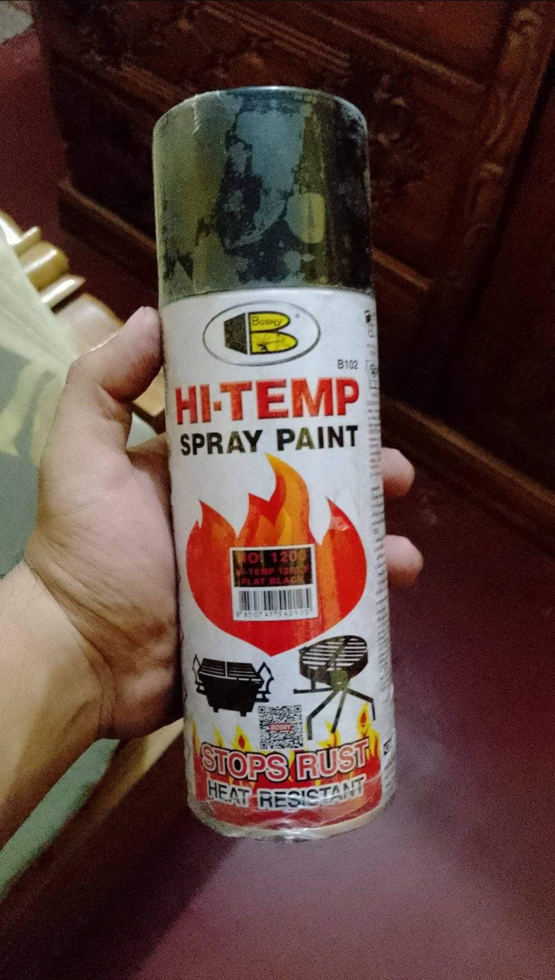 Hit proof black colour Spray paint