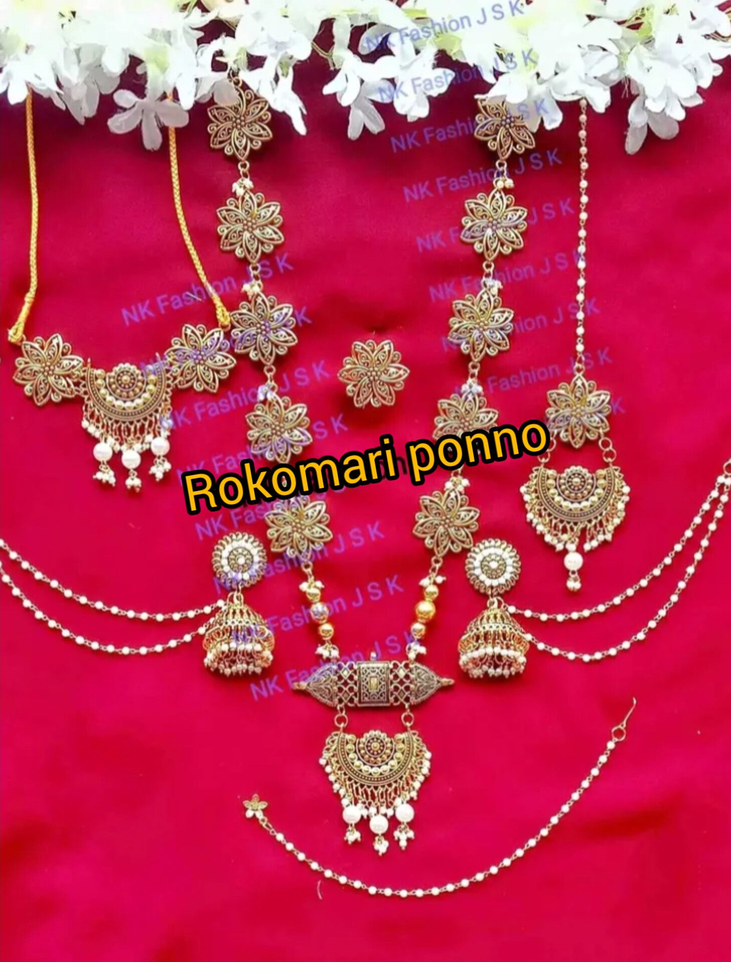 Gorgeous Party Wear Antique Silver locket Pendant Necklace / Chain Necklace / Choker Necklace for Women / Jewelry set for women Necklace