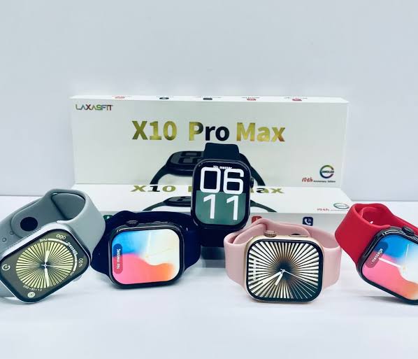 X10 Pro Max Smartwatch – 1.91” AMOLED Display, Bluetooth Calling, Wireless Charging, AI Voice Assistant, Fitness & Health Tracking – 10th Anniversary Edition. 