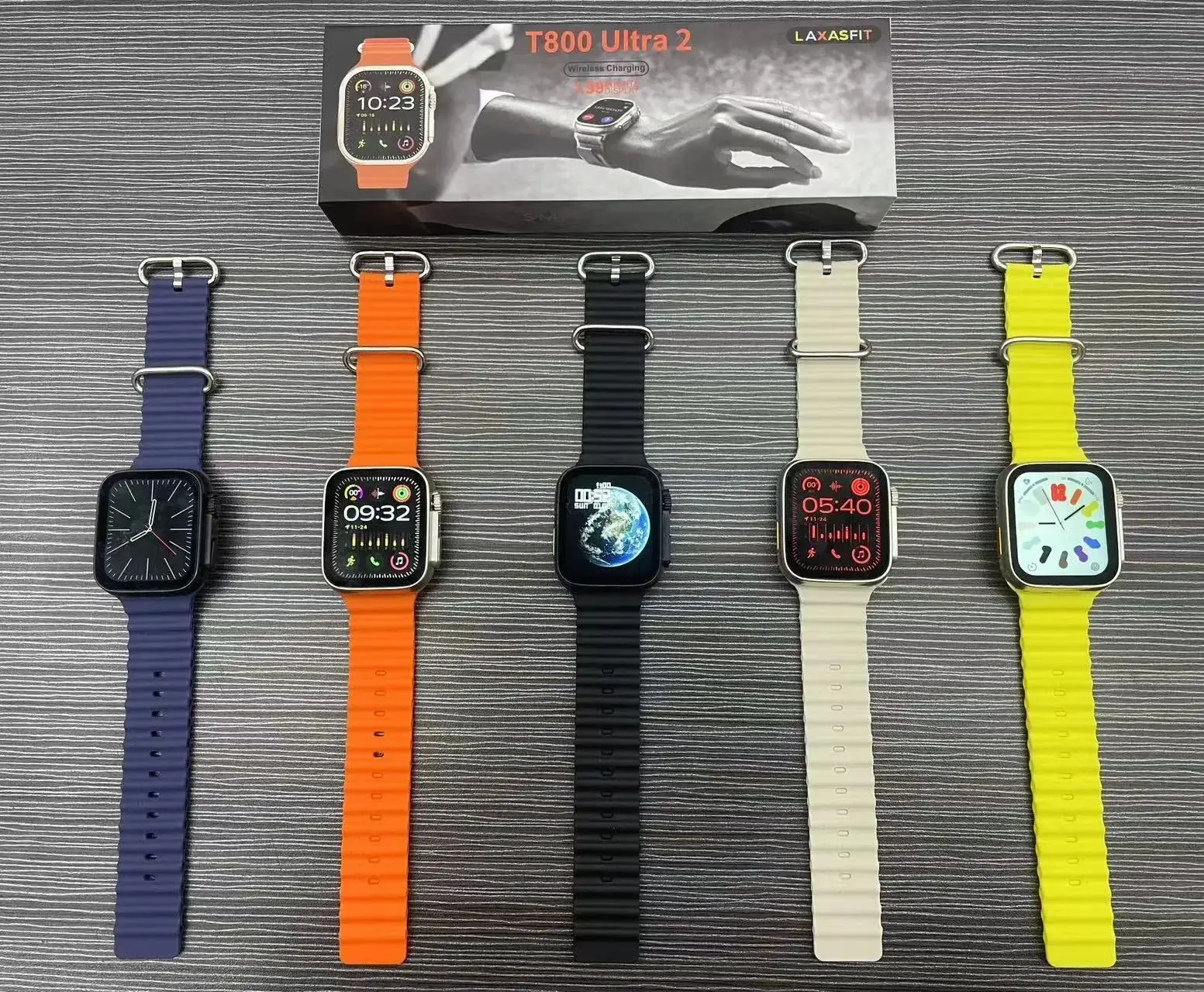 JR-FT5 Waterproof IP68 Smartwatch With Silicone Black Strap Answer