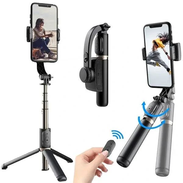 Q08 Gimbal Stabilizer Bluetooth Remote Control(1 year replacement warranty). 