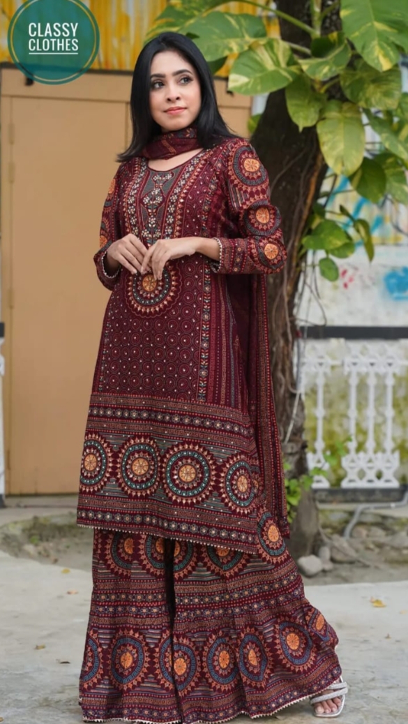 Classy Readymade Three Piece Set