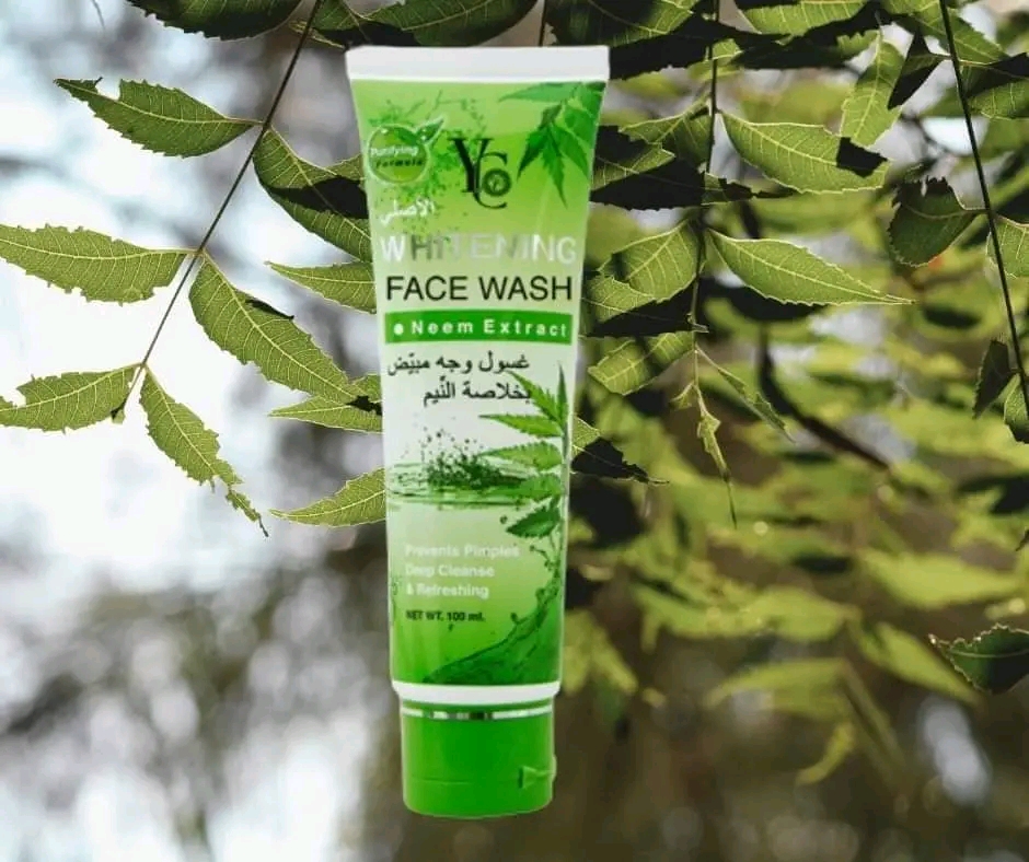 YC Whitening Face Wash Neem Extract 50ml & 100ml (1Pc). 