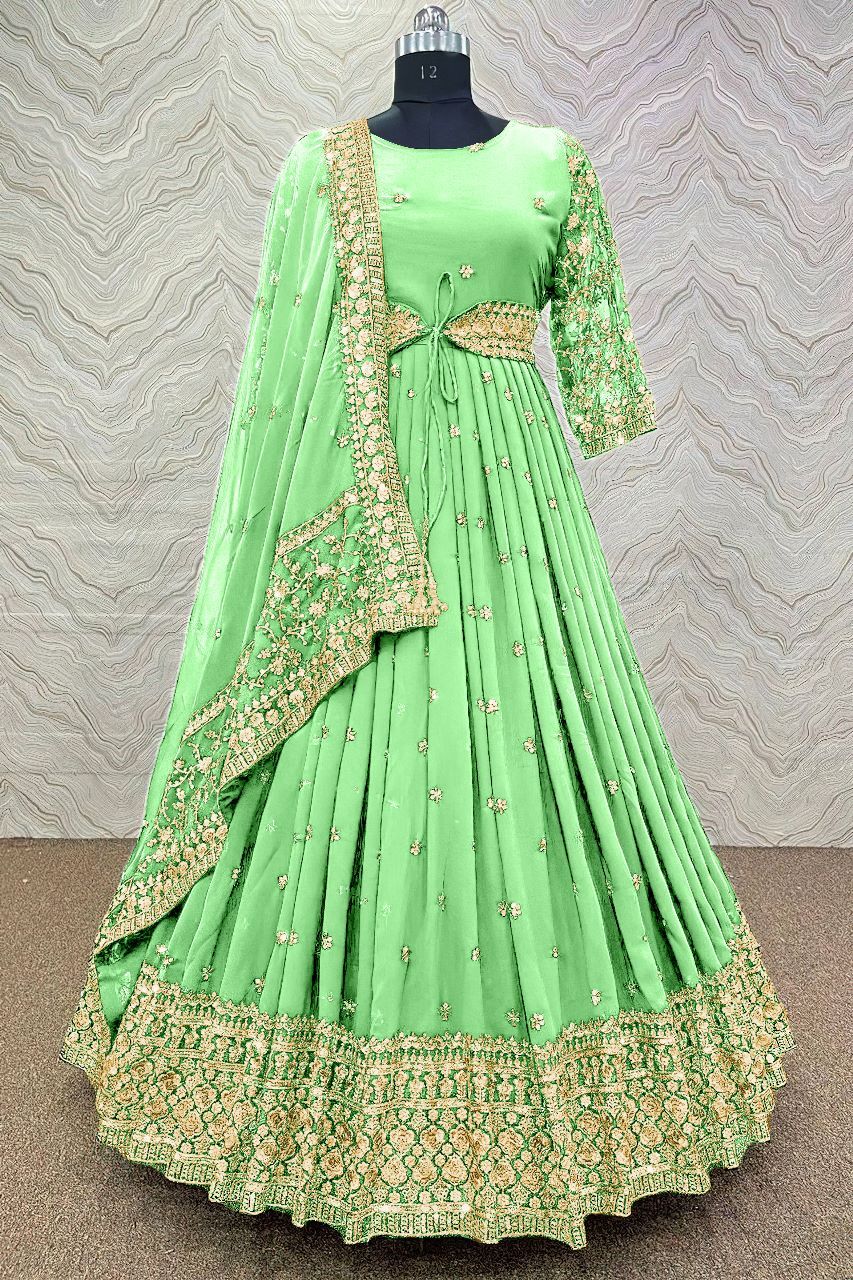 new Indian Weightless belt gorgetta party dress. 