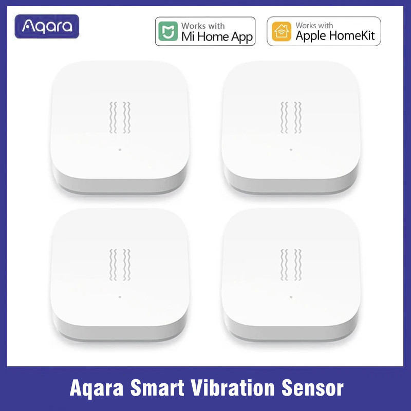 Aqara Smart Vibration Sensor Zigbee Motion Shock Sensor Detection Alarm Monitor Built In Gyro For Xiaomi Mijia Homekit Smarthome. 
