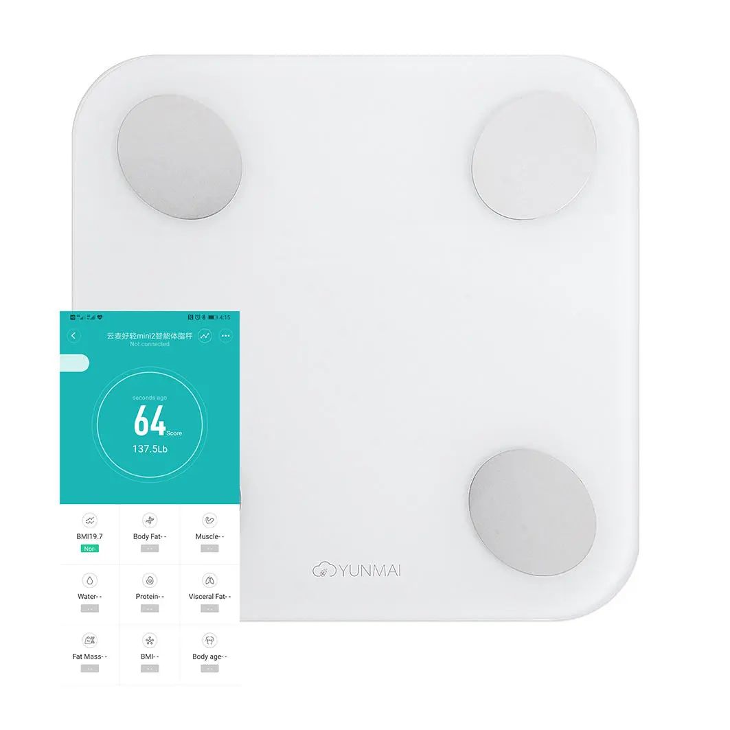Xiaomi YUNMAI Mini 2 Smart Body Scale with LED Display. 