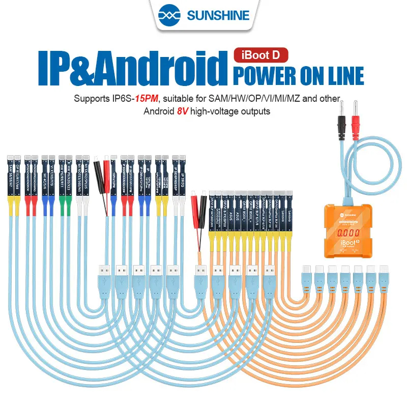 SUNSHINE IBoot SS-908B SS-905D SS-908E Power Startup Extension Cable for Mobile Phone Battery Repair Startup Test Line Tool. 