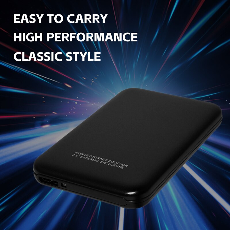 USB 3.0 HDD 2.5 Inch Aluminum Portable External Storage Case Hard Disk SATA Drive SSD Enclosure High Speed Transmission. 