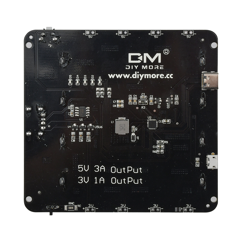 4X 18650 Lithium Battery Shield 5V/3A Mobile Power Expansion Board Module V9 3V/1A Micro USB  For Arduino. 