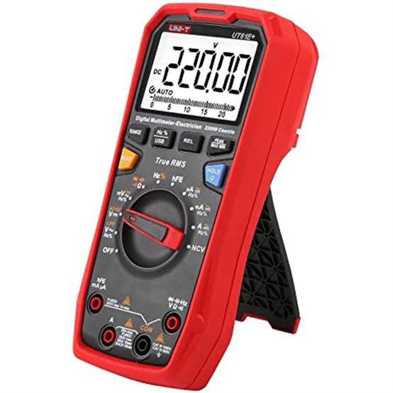UNI-T UT61E+ True RMS Multimeter Digital Auto Range Unit True RMS meter 22000 Digits Display 220mF Large Capacitance Testing. 