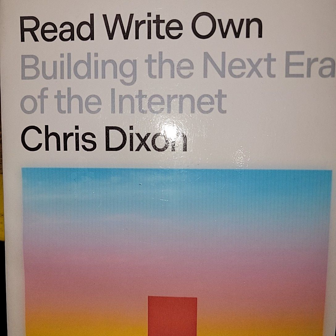 Read Write Own Building The Next Era of The Internet By Chris Dixon |  Daraz.com.bd