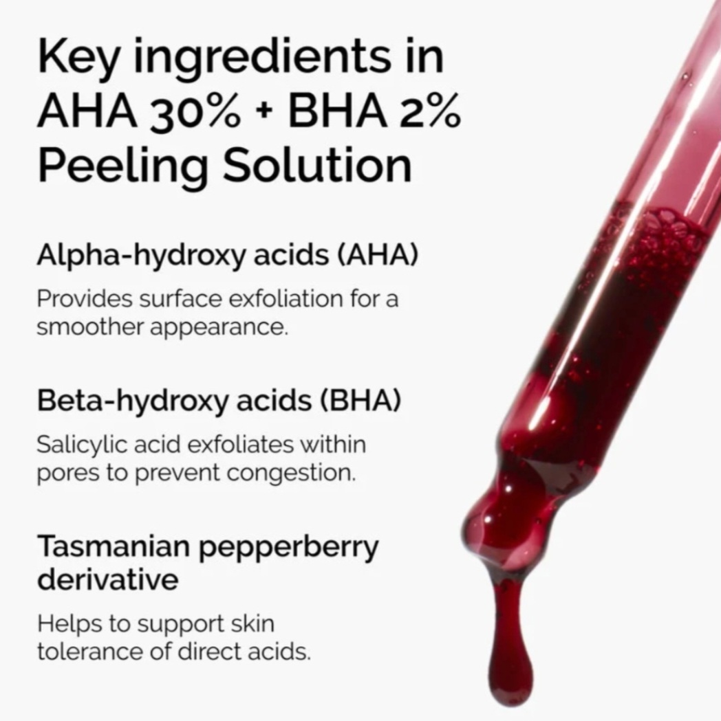 AHA 30% + BHA 2% Peeling Solution 30 ml. 