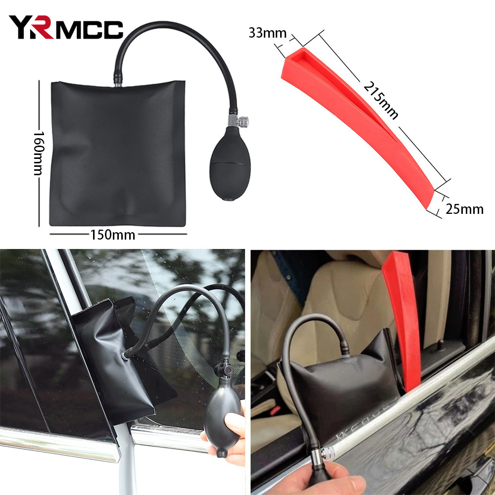 Universal Car Opening Kit Car Door Window Open Tool Key Wedge Auto Air Pump Bag Lock Out Emergency Tool Kit Unlock Repair Tools